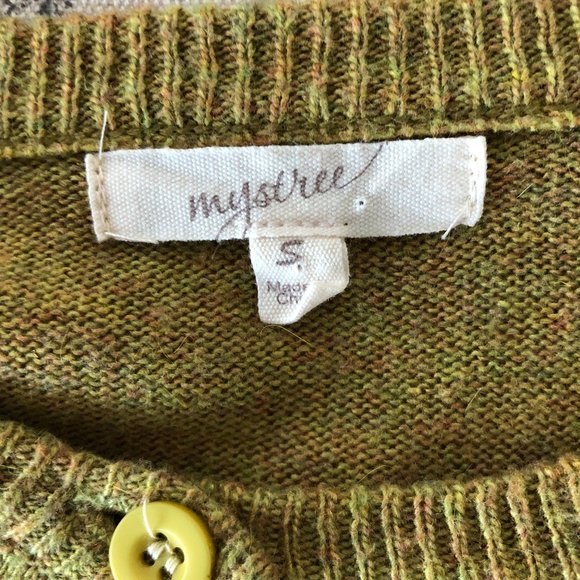 Angora Blend Cardigan with Metallic Embroidery - Picture 7 of 8